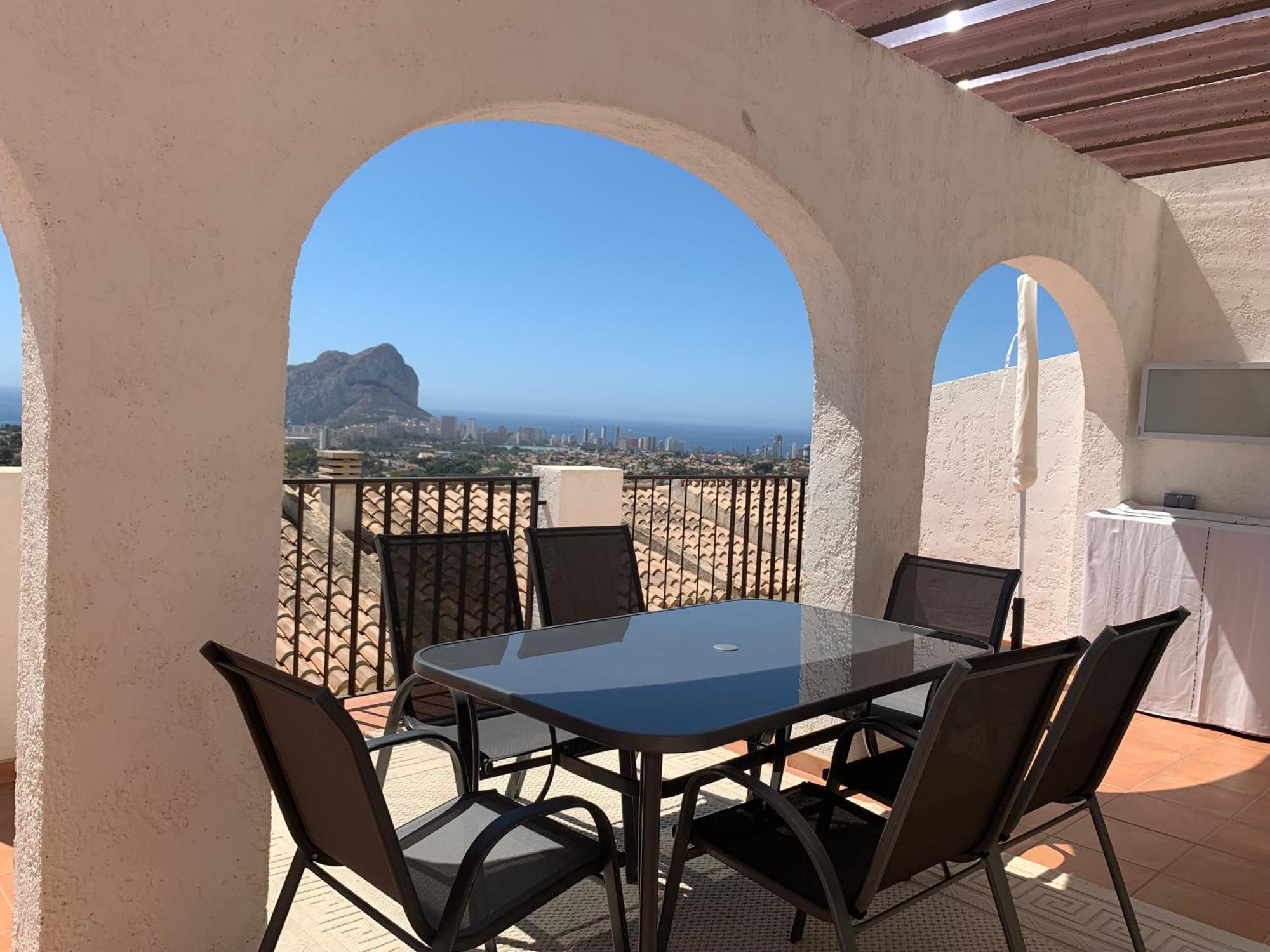Imperial Park - Bungalow Mit Panoramablick Und Schoener Terrasse Calp Extérieur photo